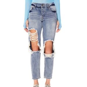 AFRM high rise jeans
